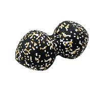 Acahhotxx Mini balle de massage en mousse avec double rouleau de massage et de mobilité pour le sport, le fitness, le corps, les fascias, l'exercice en mousse