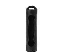 Acahhotxx Silicone 18650 pour étui peau enveloppant manchon antidérapant piles sac de protection pochette pochette support boîte support support étagère rangement conteneur pack housse sac