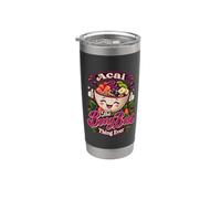 Acai The Berry : la meilleure chose de tous les temps Gobelet isotherme en acier inoxydable double paroi