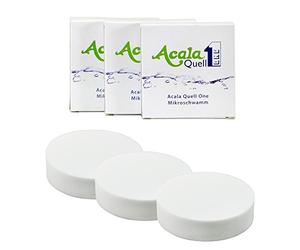 AcalaQuell Lot de 3 micro-éponges pour One Swing et Sunny (compatibles avec Nikken sauf modèle Nikken Waterfall)