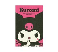 acalur Onegai My Melody Kuromi Poster sur toile pour décoration murale de salon, chambre à coucher 20 x 30 cm