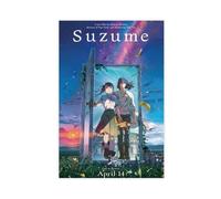 acalur Poster du film Suzume sur toile - Décoration murale pour salon, chambre à coucher - 40 x 60 cm