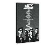 acalur Poster sur toile Arctic Monkeys - Décoration murale pour salon, chambre à coucher - 30 x 45 cm