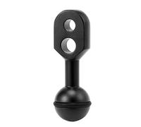 ACAMPTAR Balle De 1 Pouce à Bras Agrafe De Tête Ys pour Lampe De Caméra Vidéo d'action Accessoires De Montage Adaptateur Agrafe De Papillon Tête De Boule De Plongée