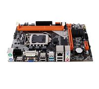 ACAMPTAR Carte mère B75 M-ATX Carte mère d'ordinateur M.2 LGA1155 Support 2 x 8G DDR3 double canal pour processeur I3 I5 I7