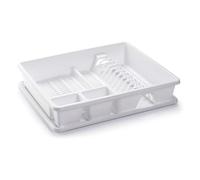 Acan Plastic Forte Égouttoir à vaisselle en plastique 48 x 38 x 9 cm Blanc