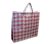 Acan Sac en raphia avec fermeture éclair, 50 x 50 cm, couleur assortie, multicolore