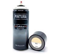 Acan Tradineur - Bombe de peinture en spray - Fabriqué en Espagne - Idéal pour toute surface, bois, métal, carton, pierre ou céramique - Capacité de 200 ml - Beige