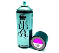 Acan Tradineur - Flacon de peinture en spray - Fabriqué en Espagne - Idéal pour toute surface, bois, métal, carton, pierre ou céramique - Capacité de 200 ml - Fuchsia métallisé
