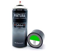 Acan Tradineur - Flacon de peinture en spray - Fabriqué en Espagne - Idéal pour toute surface, bois, métal, carton, pierre ou céramique - Capacité de 200 ml - Vert fluo