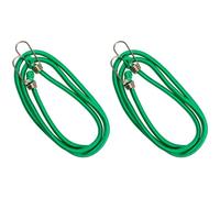 ACAN Tradineur Lot de 2 pieuvres tressés élastiques avec crochet en plastique, longueur 150 cm, corde élastique multifonction, fabriqué en PVC, Ø 10 x 150 cm, couleur aléatoire