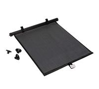 ACAN Tradineur - Rideau Enroulable pour Fenêtre de Voiture, Pare-soleil Latéral en Plastique, Hauteur Réglable, Fixation avec 3 Ventouses, Protection UV, Intimité (Noir, 40 x 45 cm)