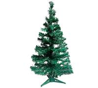 Acan Tradineur Sapin de Noël artificiel vert, structure en plastique et métal enduit, robuste et durable, montage facile, 90 cm