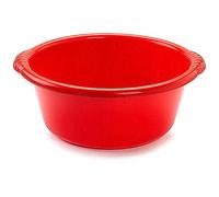 ACAN Tradineur - Seau, Barril, Baignoire Multiusages - Fabriqué en plastique - Produit et Ustensile de Nettoyage - Forme Ronde - Capacité de 15 litres - diamètre 38 cm - Couleur Rouge