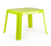 Acan Tradineur Table d'appoint en plastique, table basse pour enfants, polypropylène, structure solide, intérieur et extérieur, salon, jardin, fabriquée en Espagne (vert pistache, 54 x 65 x 42 cm)