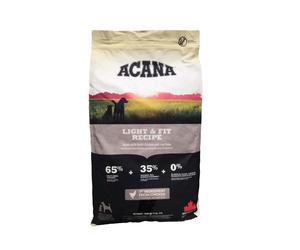 ACANA Light & Fit Recipe - Alimentation sèche pour Chien Adulte Contrôle du Poids Poulet Aliment 11400 g