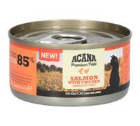 ACANA Premium Pâté Saumon au Poulet Chat Adulte Aliment 85 g