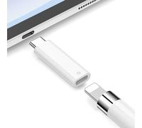 ACANDYA Adaptateur Apple USB C vers Pencil, Compatible avec l'iPad 10th Gen et l'Apple Pencil 1st Gen, Adaptateur USB C vers Lightning Prend en Charge Le Chargement du Pencil et l'appairage Bluetooth