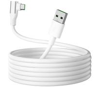 ACANDYA Câble Type C Charge Rapide pour OPPO Pad Neo Pad 2 Find N2 N3 Flip Reno12 Pro 5G, 1,8 m 80 W SUPERVOOC Câble USB C 90 Degrés pour Find X5 Pro Reno10 8 A60 A38 A79 5G Realme GT NEO 3T OnePlus