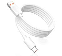 ACANDYA Câble USB C Charge Rapide 6A pour Xiaomi 17 ultra, 2 mètre 120W 90W Charge Rapide et Transfert Données 480 Mbps, Câble de chargeur téléphone USB C pour Xiaomi 15 Pro 14T 15T POCO F6 F7 X7 K80