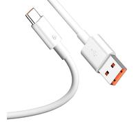 ACANDYA Câble USB C Charge Rapide pour Honor Magic V6 600 lite 200 Pro 200lite Magic 7 v3 v2 6lite Pad2, 2m 6A 100W Câble USB vers TypeC pour Honor pad X9a 9 8 X8a X9 X8d X6b X8a X7a X6a X7b 90 Smart