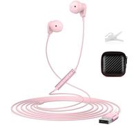 ACANDYA Casque PC avec Microphones, Casque de Jeu Filaire 7,5 ft pour Ordinateur portable/Mac/Zoom/tablette/PS5/PS4/Chromebook/école, Casque USB avec Commandes Audio, Casque avec Fonction sourdine