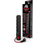 Acar F5 POWER bande de protection contre les surtensions 1,5m noir