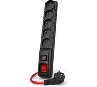 Acar F5 POWER bande de protection contre les surtensions 5m noir