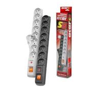 Acar Protecteur De Surtension 8 S8 Câble De 3m De Prises De Courant, Protection Contre Les Surtensions, Noir, Protection Contre Les Surtensions, Ups Et De Protection Contre Les Surtensions