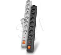 Acar S8 bande de protection contre les surtensions 3m noir automatique