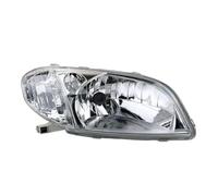 AcarKing Ensemble De Phares Voiture pour Toyota pour Vios 2002-2005 | phares avant voiture Ensemble de lampes phare automatique, remplacement phare avant gauche droite
