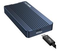 ACASIS Boîtier SSD M.2 NVMe 40 Gbit/s, TBU 405 pour M1 M2 Pro/Max, compatible avec USB 4/3.2/3.1/3.0/2.0, prend en charge SSD taille 2280 B+M M-Key