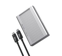 ACASIS Boîtier SSD M.2 NVMe 40 Gbps avec Ventilateur pour M1 M2 Pro/Max, boîtier USB M.2 Nvme Compatible avec USB4/3.2/3.1/3.0/2.0, Prend en Charge Les SSD de Taille 2230 2242 2260