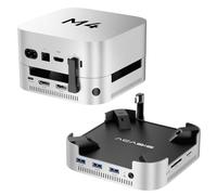 ACASIS Station d'accueil Mac Mini M4/M4 Pro, Dual-Baie NVMe SSD Dock | HDMI 4K@60Hz, 4x USB-A 10Gbps, PD 30W, Lecteur SD/TF, RAID 0/1/JBOD, Double ventilateur, Aluminium, Support 2x 8To SSD
