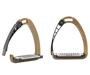 Acavallo Arena Alupro AC607-BR-OS Étrier Couleur Bronze Taille Unique