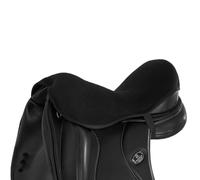 Acavallo Coussin d'assise en gel pour selle Seat Saver Dressage Drylex 20 mm Noir
