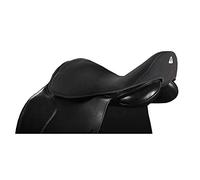 Acavallo Coussin de Selle en Gel Polyvalent, Noir, L (17,5 cm)