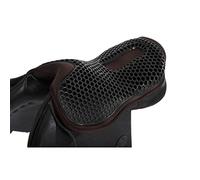 Acavallo Coussin de Selle Jump Gel Ortho Coccyx - Taille M - Couleur : Marron