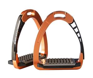 Acavallo Étriers Arena Alupro Safety Stirrups | Couleur : orange | Taille : Taille unique