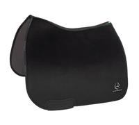 Acavallo Louvre Square Tapis de selle Noir Taille : DR
