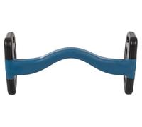 ACAVALLO Morsure sensible BIT MULLEN "D" Dimensions assorties couleur noire (13,5 cm, noir)