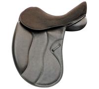 Acavallo Selle de dressage Dri-Lex avec rembourrage en gel Marron 10 mm