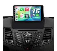 ACAVICA 4+64Go Autoradio Android 15 pour Ford Fiesta MK6 2008-2016 | 8 Cœurs, Écran 9" Tactile HD, Wireless CarPlay & Android Auto, Assistant Gemini, Bluetooth, WiFi, GPS, Caméra, CAN-BUS