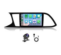 ACAVICA 4G+64G, autoradio Android 15 de 9 Pouces pour Seat Leon MK3 (2013-2019), écran Tactile avec DSP, Bluetooth 5.4, Wi-FI 6.0, CarPlay et Android Auto sans Fil, Navigation