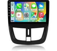 ACAVICA Autoradio Android 15 pour Peugeot 207 2006-2014 - 4+64Go, Écran Tactile 9", Wireless CarPlay/Android Auto, Bluetooth 5.4, GPS WiFi 6.0, DSP, RDS - Navegador Multimedia (Noir)