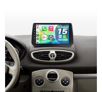 ACAVICA Autoradio Android 15 pour Renault Clio 3 2005-2011 - Carplay sans Fil, Écran Tactile 9", GPS intégré, Bluetooth 5.4, WiFi 6.0, USB, Contrôle au Volant, Stéréo multimédia Voiture 4+64Go