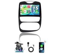 ACAVICA Autoradio Renault Clio 4 Android 15 4+64 Go - 10,1" avec Wireless CarPlay Android Auto - Stéréo Bluetooth 5.4 GPS WiFi 6.0 FM - pour Renault Clio 2012-2018 Medianav