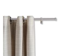 ACAZA Tringle Rideau Extensible de 240 à 360cm - Fixation Murale - Tringle Réglable Décorative pour Fenetre - Acier - Couleur Argent