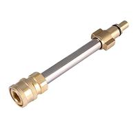 AcbbMNS Adaptateur pour pistolet de nettoyeur haute pression vers raccord rapide de 6,35 mm, convient pour Lavor (#S7)