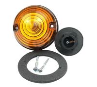 ACC Parts Feu arrière ambré compatible avec Land Rover Defender 90 110 130 (1994+) Châssis n° MA940005+ - OEM AMR6516 XFD100100 - Lentille ambre